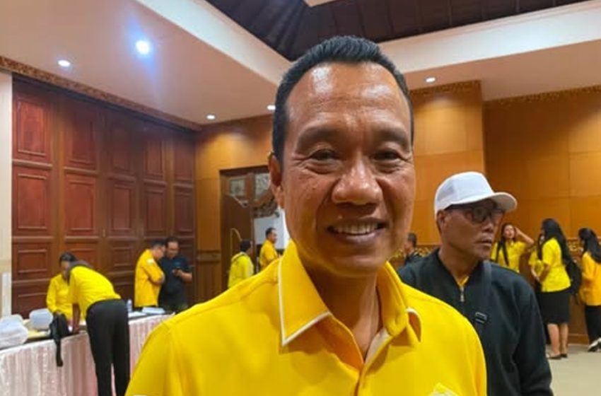 Agus Nadi Putra Pimpin Golkar Badung Secara Aklamasi
