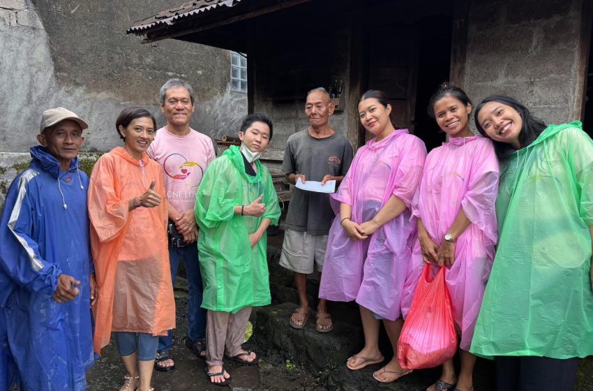  Rayakan Setahun Aksi Kepedulian, One Love Charity Bagikan Bantuan Door to Door di Pelosok Bali