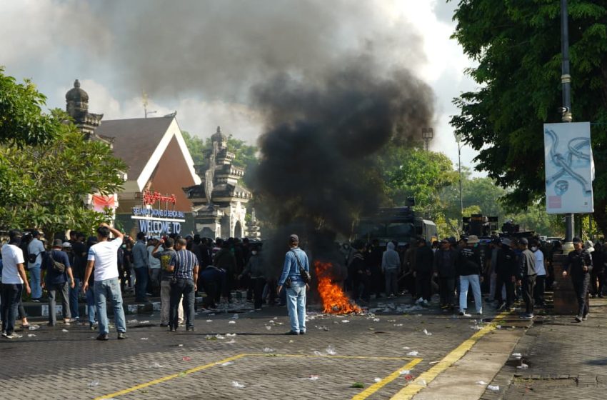  Antisipasi Gangguan Kamtibmas, Polda Bali Gelar Latihan Sispamkota: Kedepankan Humanisme dan SOP