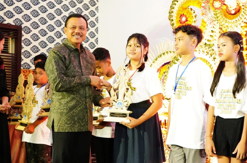  Sekda Bali Dorong Pelestarian Bahasa Ibu di Festival Tunas Bahasa Ibu 2025