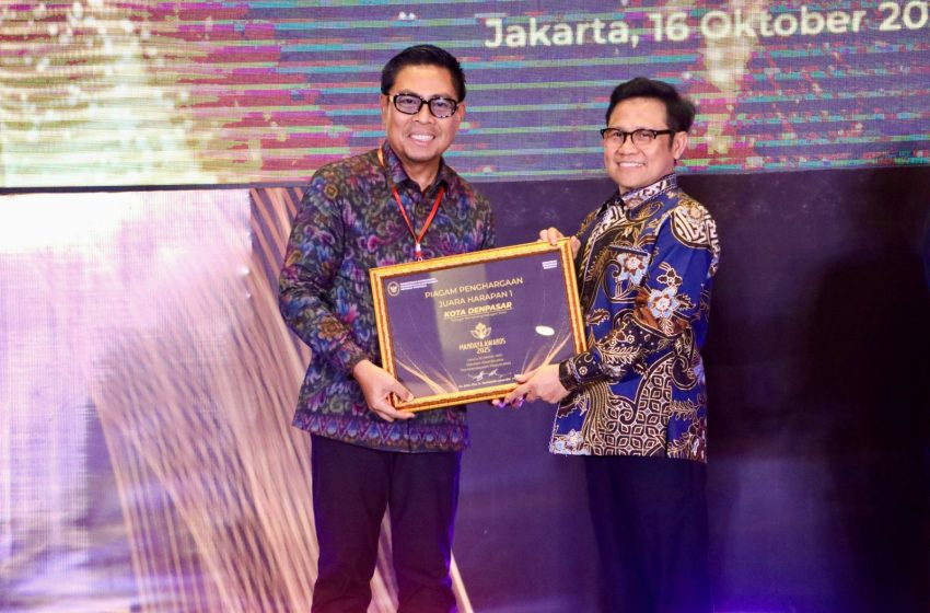 Denpasar Sabet Mandaya Awards 2025: Diapresiasi Pusat untuk Inovasi Digitalisasi Perlindungan Sosial