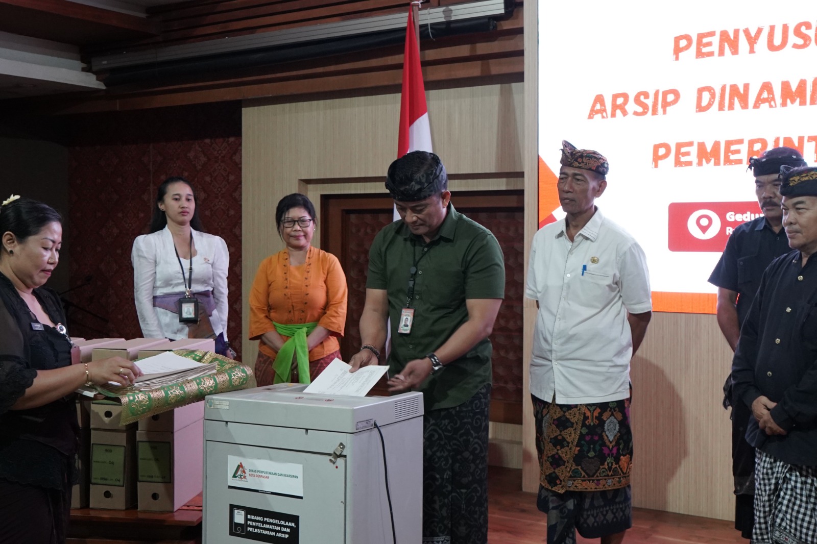 Demi Efisiensi dan Digitalisasi, Pemkot Denpasar Musnahkan 2.913 Berkas Arsip Inaktif