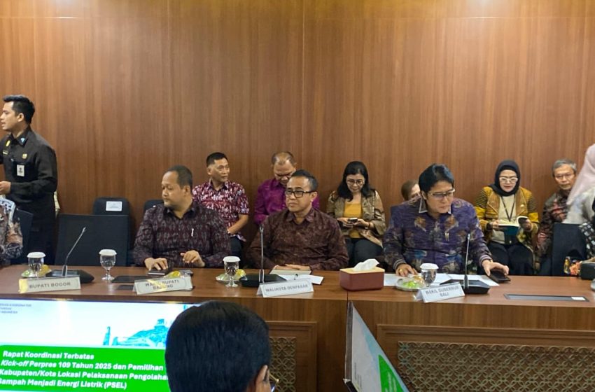  Optimalisasi Penanganan Sampah, Denpasar Raya Ditunjuk Pusat Bangun Tempat Pengelolaan Sampah Menjadi Energi Listrik (PSEL)
