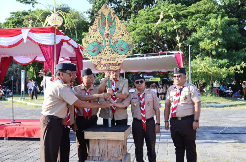 Kwarda Bali Apresiasi Jambore Cabang Denpasar 2025: “Pramuka Sekolah Kehidupan di Alam Terbuka”