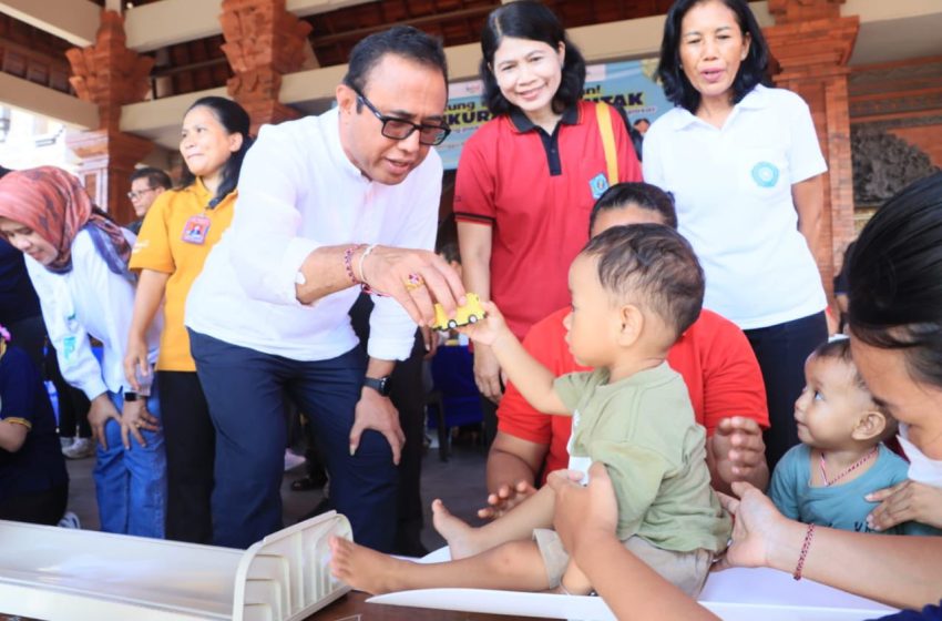  Walikota Denpasar Terjun Langsung Ukur Stunting di Sanur Kauh: Siapkan Dana Bagi Hasil Pajak untuk Intervensi Anak Luar Denpasar