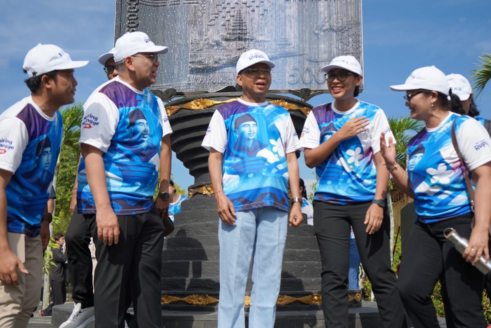 Wujud Sinergi BI-Pemprov Bali: Gubernur Koster Resmikan Tugu Cinta, Bangga, Paham Rupiah Bergambar I Gusti Ngurah Rai di Niti Mandala