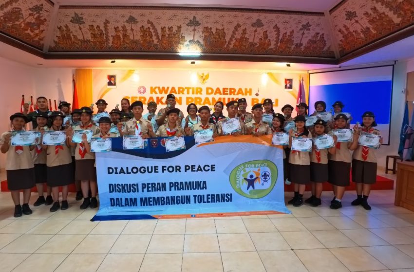  Pramuka Bali Cetak Duta Perdamaian: Kwarda Bali Sukses Gelar Dialogue for Peace, Gencarkan Toleransi dan Kebhinekaan di Era Digital