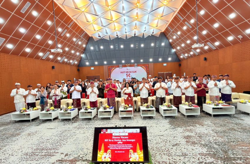  OJK Bali Sorot Tri Hita Karana dan Ekonomi Siklus Panca Yadnya: Kunci Bangun Industri Keuangan Tangguh Berlandaskan Dharma Menuju Indonesia Emas