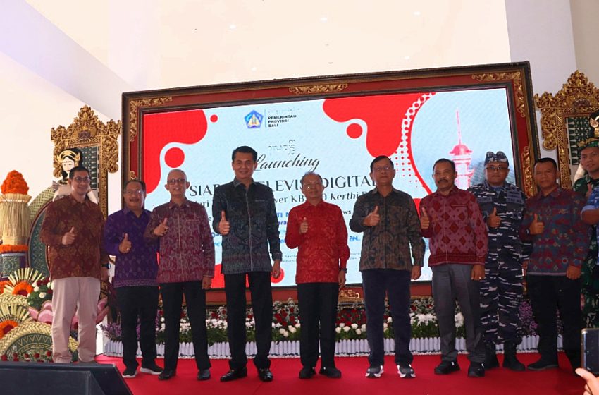  Babak Baru Bali Era Baru: Gubernur Koster Resmikan 30 Channel TV Digital dari Menara Turyapada Buleleng