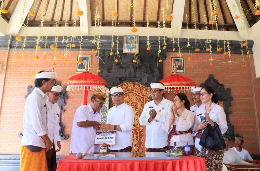  Wawali Arya Wibawa Resmikan Balai Banjar Sanga Agung: Apresiasi Gotong Royong Warga Denpasar Barat Wujudkan Pusat Aktivitas Adat Berkat Dukungan Hibah Pemkot