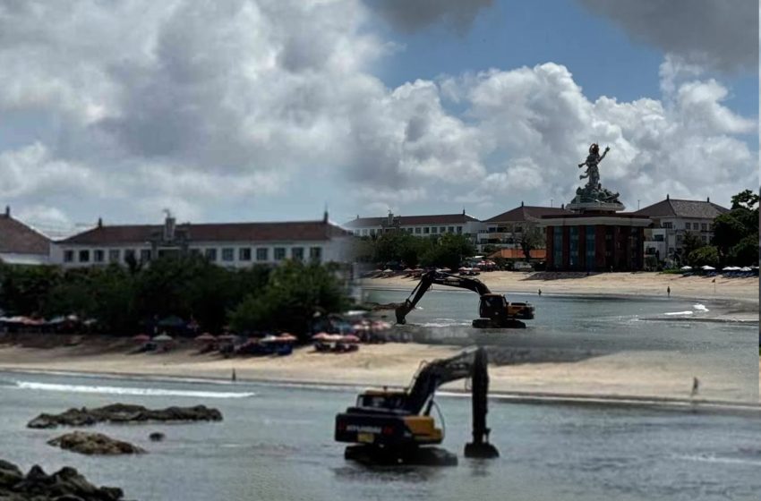  Wajah Baru Samigita: Proyek Pantai Kuta Tembus 31 Persen, Pengisian Pasir Ditargetkan Mulai 15 Januari