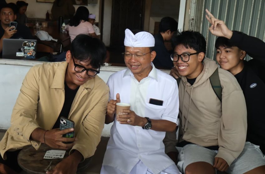  Maknai Hari Kasih Sayang Dresta Bali, Gubernur Koster Traktir Generasi Muda di 3 Kuliner Lokal Hits Ini!