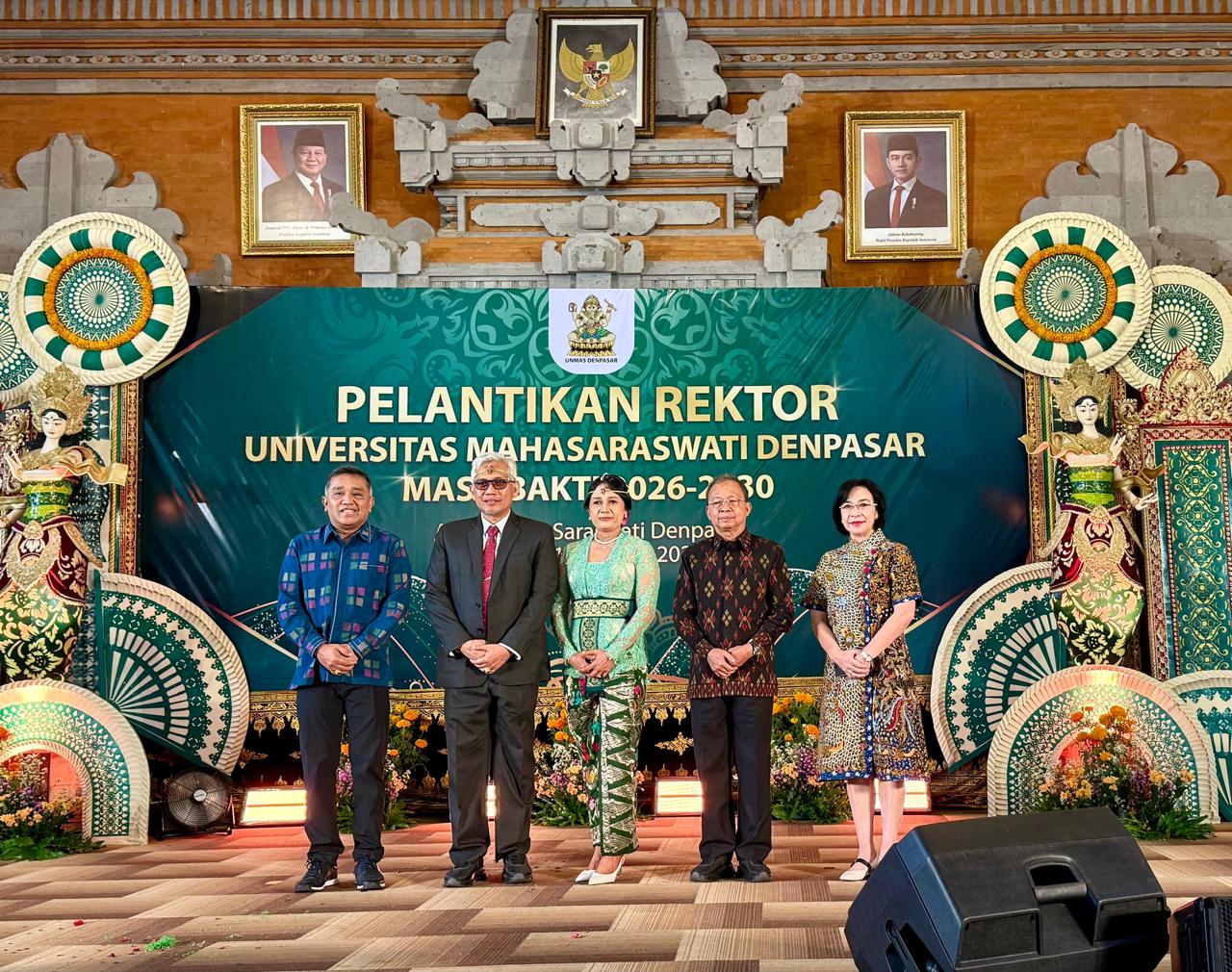 Lantik Rektor Unmas Denpasar, Gubernur Koster Siapkan Skema Sinergi Kampus dan Pemprov Melalui BRIDA