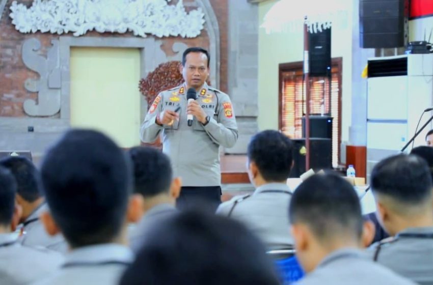  Persiapan Matang! Polda Bali Gembleng Personel Jelang Operasi Cipkon Agung-2026 di Gedung Presisi