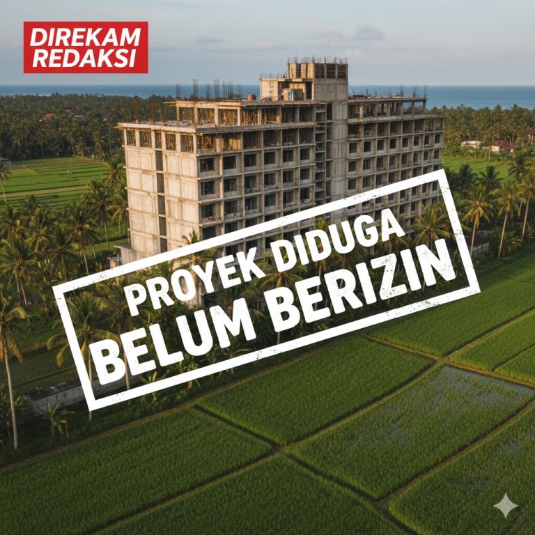 Diduga Bodong, Proyek Condotel di Pantai Cemagi Menjulang 15 Meter Tanpa PBG dan Rekomendasi PUPR