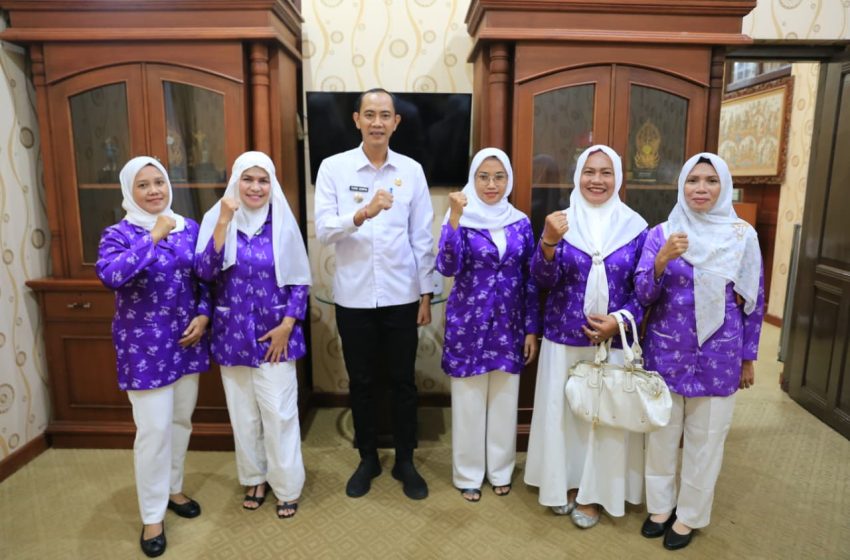  Wabup Tjok Surya Gandeng PD Wanita Islam Klungkung Perangi Narkoba Lewat Aksi Door to Door