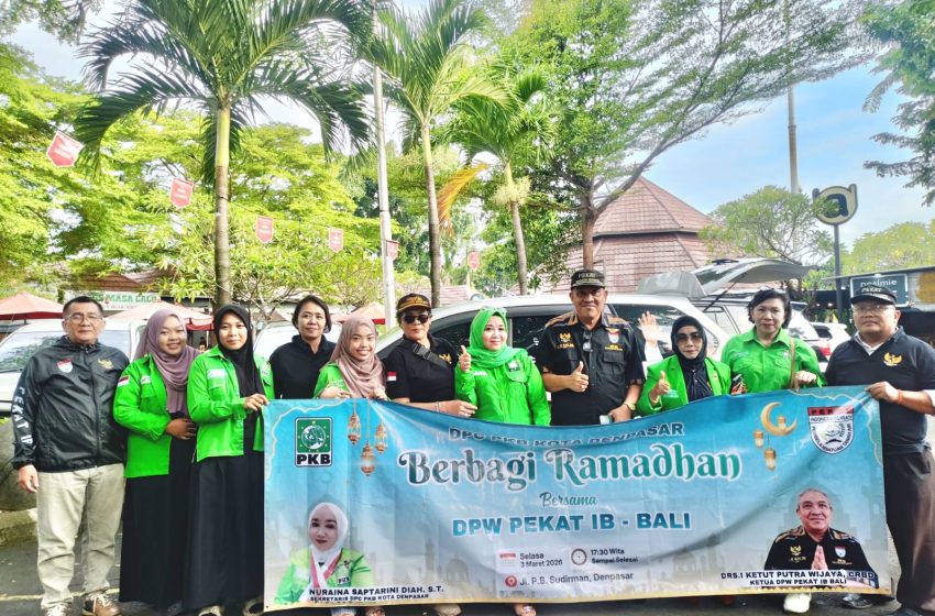  PKB Denpasar Berbagi Kebahagiaan di Jalan PB Sudirman: Bukti PKB Selalu Hadir untuk Rakyat