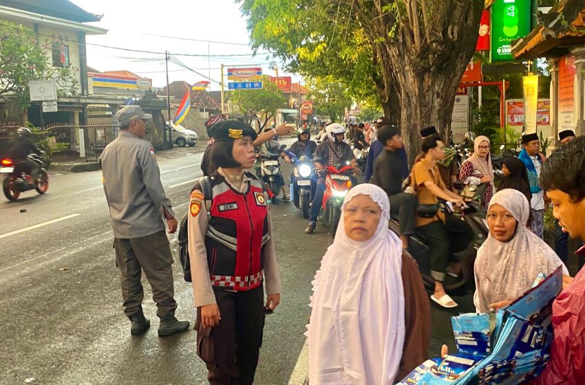  Sinergi Humanis: Polda Bali Pastikan Sholat Id Idul Fitri di Sesetan Berjalan Aman dan Tertib