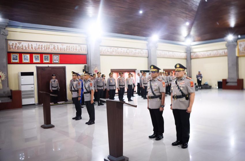  Mutasi Strategis di Gedung Presisi, Kombes Pol Agus Nugroho dan Kombes Pol Andy Ervyn Resmi Perkuat Polda Bali