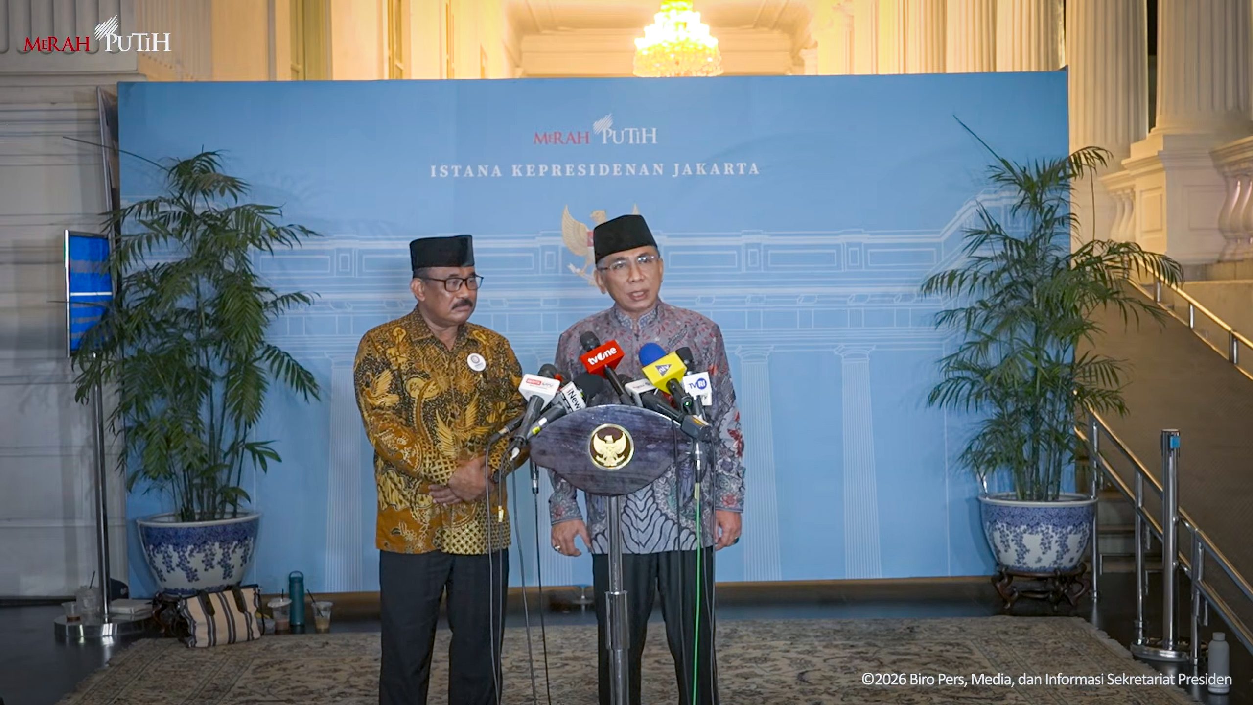 Momen Sejuk di Istana, Ali Amran Tanjung: Kami Pahami Visi Presiden Prabowo untuk Bangsa