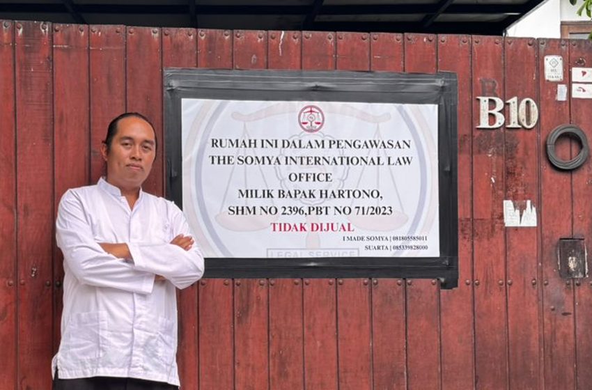  Diduga Salah Objek dan Cacat Hukum, Kuasa Hukum Hartono Beri Peringatan Keras Terkait Lelang SHM di Padang Sambian