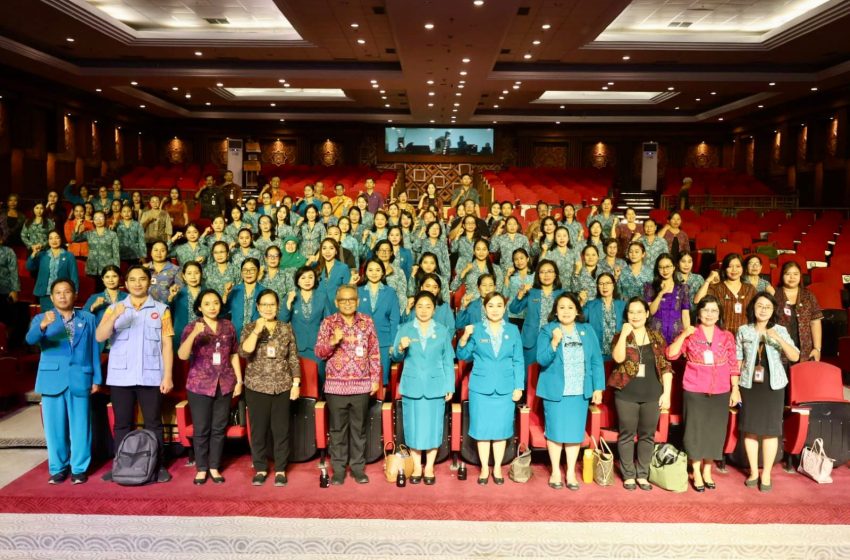  Rakon PKK Denpasar 2026: Ny. Sagung Antari Tekankan Sinergi 10 Program Pokok dan Solusi Sampah Berbasis Sumber