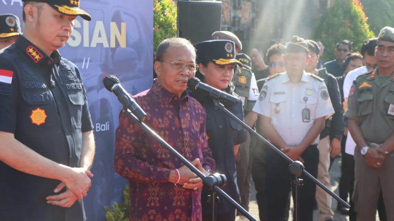 Gubernur Koster dan Dirjen Imigrasi Resmikan Patroli Dharma Dewata 2026, Jaga Stabilitas Keamanan Bali
