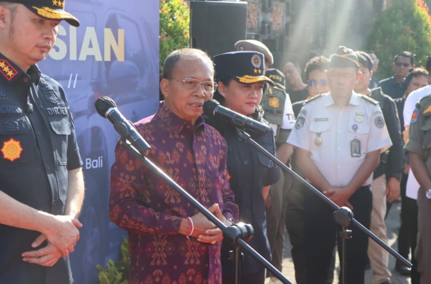  Gubernur Koster dan Dirjen Imigrasi Resmikan Patroli Dharma Dewata 2026, Jaga Stabilitas Keamanan Bali