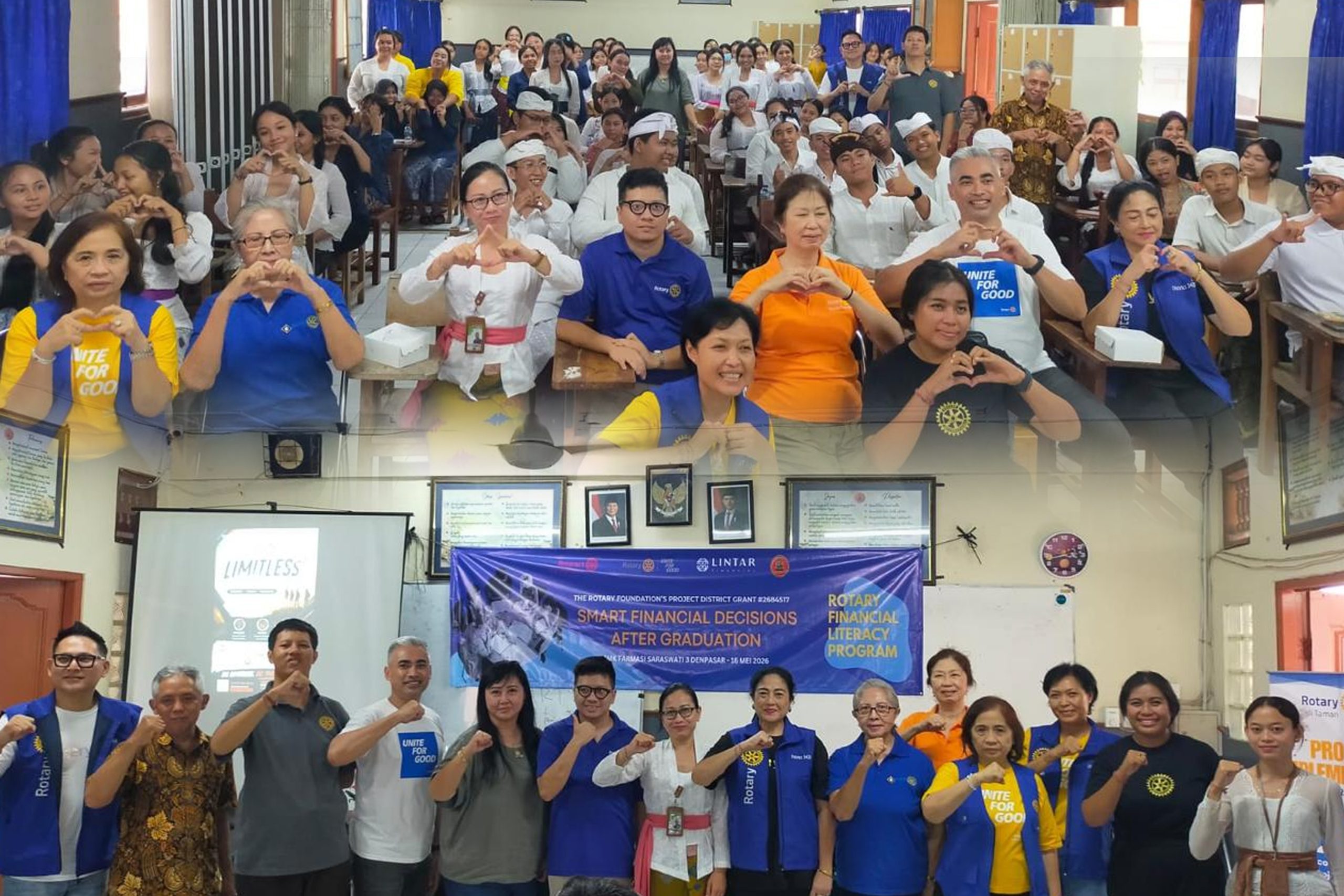 Beri Bekal Masa Depan, SMK Farmasi Saraswati 3 Denpasar Gelar Literasi Finansial