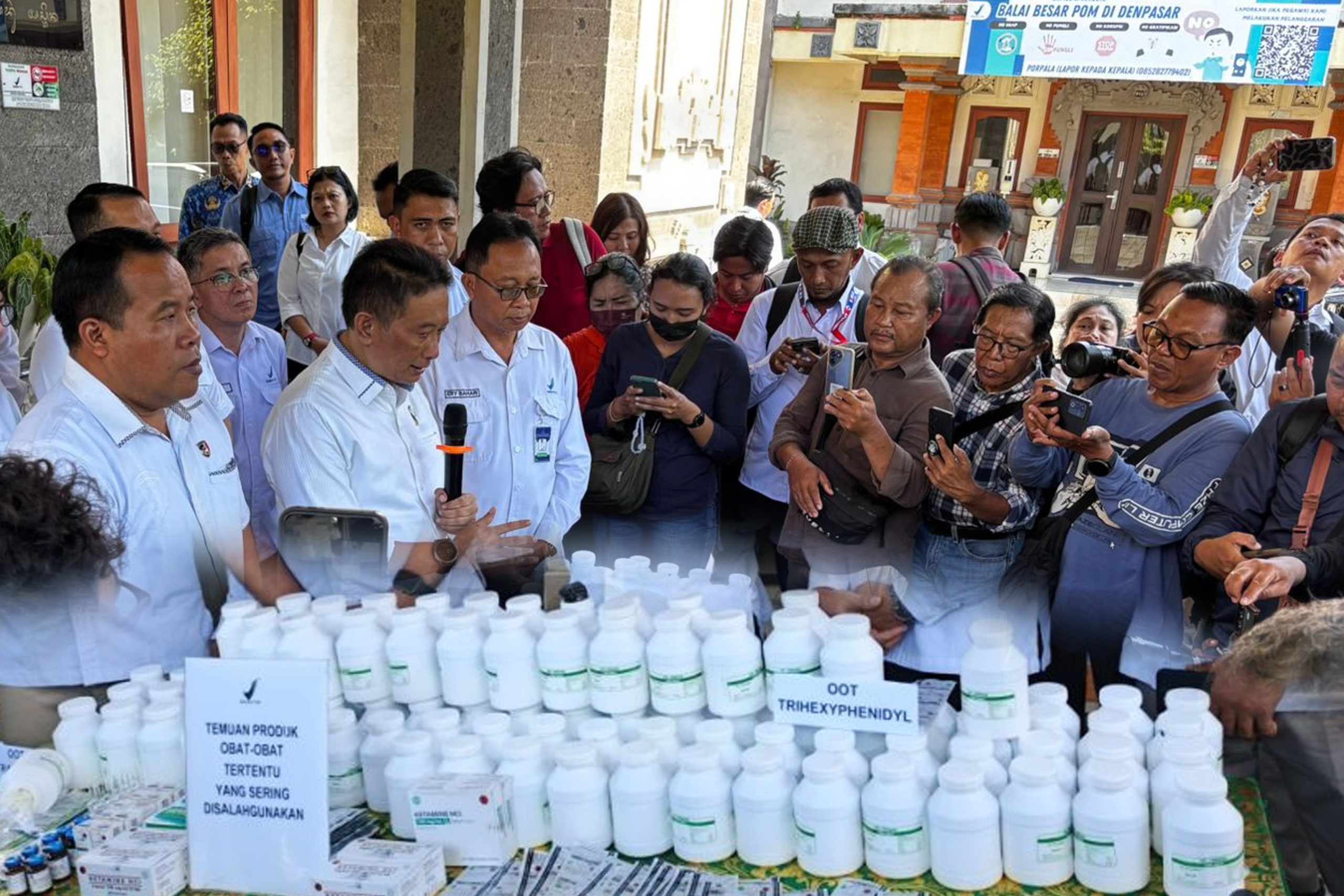 Gantikan Tren Narkotika, BBPOM Denpasar Sita 264 Ribu Pil Koplo ‘OOT’ Senilai Ratusan Juta