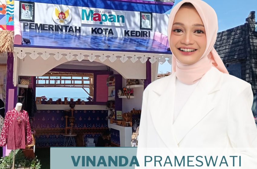  Pesona Tenun Ikat Bandar Kidul Kediri Curi Perhatian di Denpasar City Expo 2026