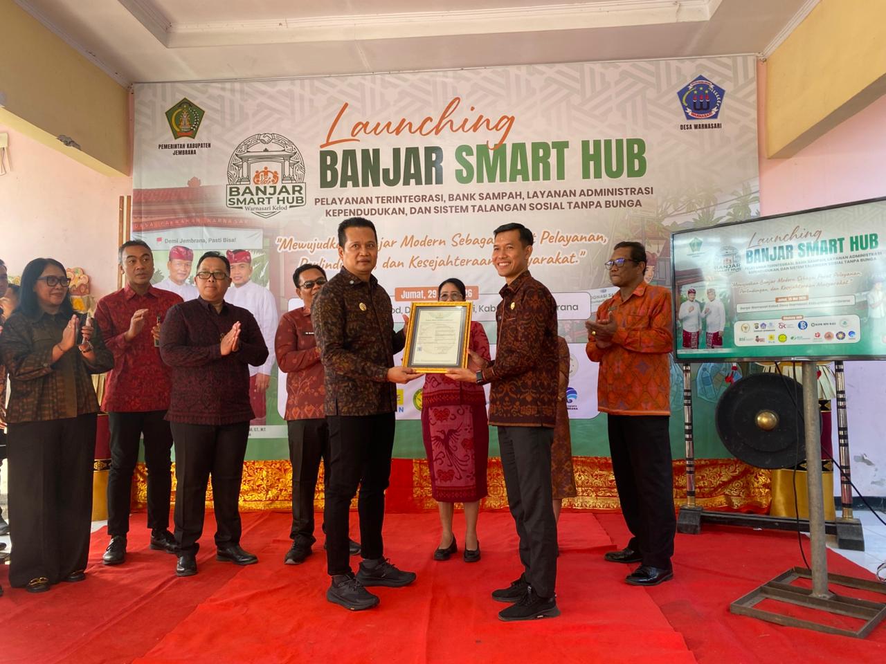 Gebrakan dari Jembrana! Banjar Smart Hub Warnasari Kelod Ubah Sampah Jadi Berkah Layanan Digital