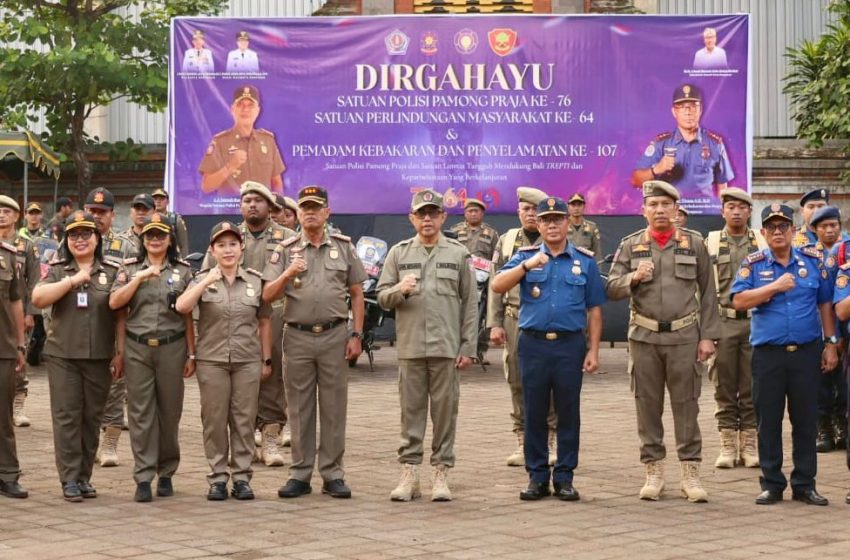  Tiga Pilar Pengamanan Rayakan HUT di Denpasar: Walikota Jaya Negara Tekankan Stabilitas untuk Ekonomi Berkelanjutan