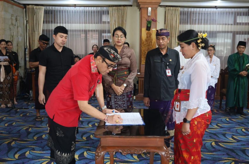  Perkuat Pelayanan Publik, Wali Kota Jaya Negara Lantik 21 Pejabat di Lingkungan Pemkot Denpasar