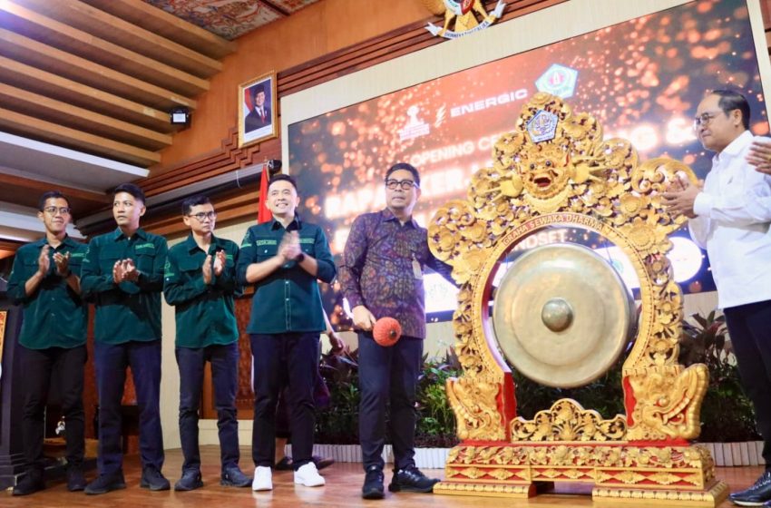  Wawali Arya Wibawa Buka Rakercab HIPMI Denpasar: Dorong ‘Mindset ENERGIC’ untuk Ekonomi Kreatif
