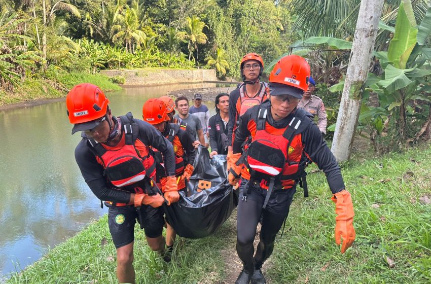 Tragedi di Tukad Campuhan Jembrana: Lompat dari Sandaran Dam, Remaja 14 Tahun Ditemukan Tewas di Kedalaman 6 Meter