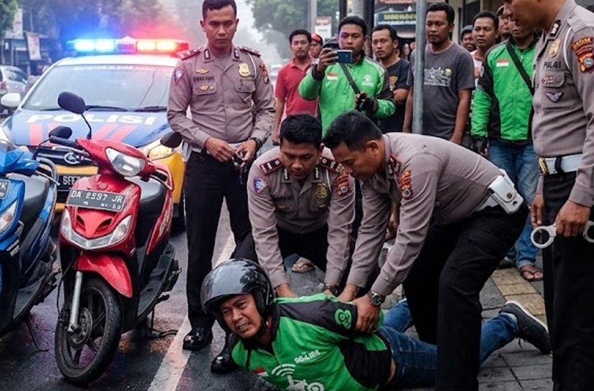  Nekat Gasak Dua Motor di Denpasar Selatan, Oknum Driver Ojol Asal Malang Digulung Polisi