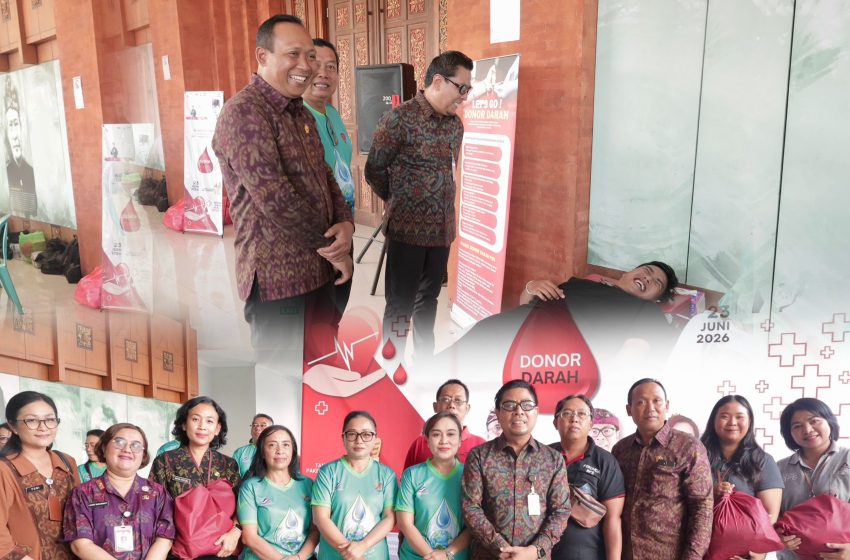  Sinergi Bulan Bung Karno & HUT Perumda Tirta Sewakadarma, Wawali Arya Wibawa Tinjau Aksi Sosial di DNA