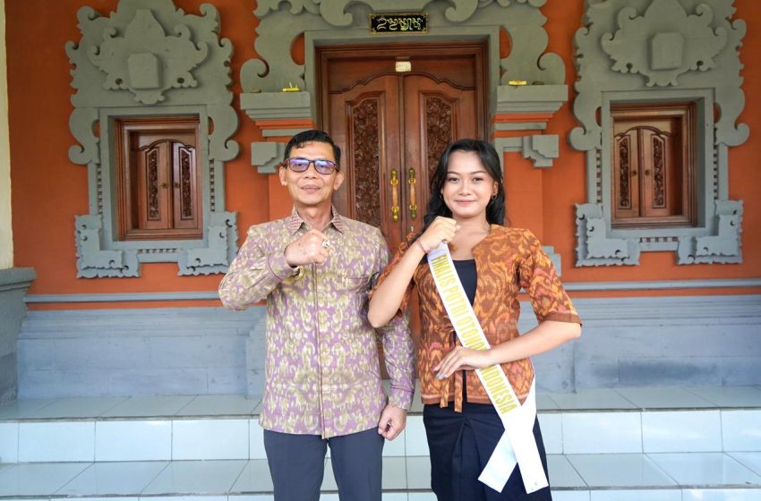  Bawa Misi Budaya ke Sumatra, Bupati Made Satria Lepas Finalis Putri Otonomi Indonesia Asal Klungkung