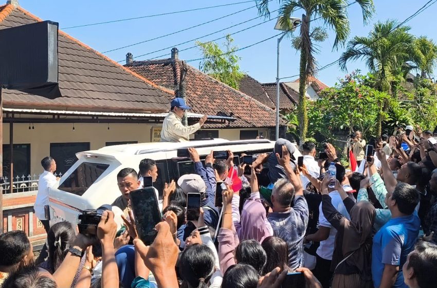  Presiden Prabowo Kunker ke Bali, Polda Bali Kerahkan Pengamanan Maksimal di Tabanan dan KEK Sanur