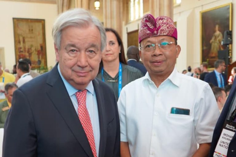 Satu-satunya dari Asia, Gubernur Koster Curi Perhatian Sekjen PBB di London Climate Action Week 2026