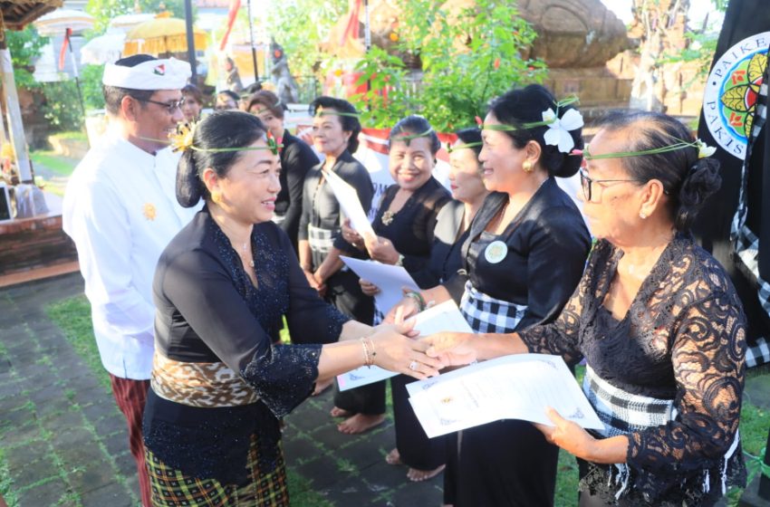  Hadiri Majaya-Jaya PAKIS MDA Kota Denpasar, Ketua TP PKK Ny. Sagung Antari Jaya Negara Dorong Penguatan Peran Krama Istri