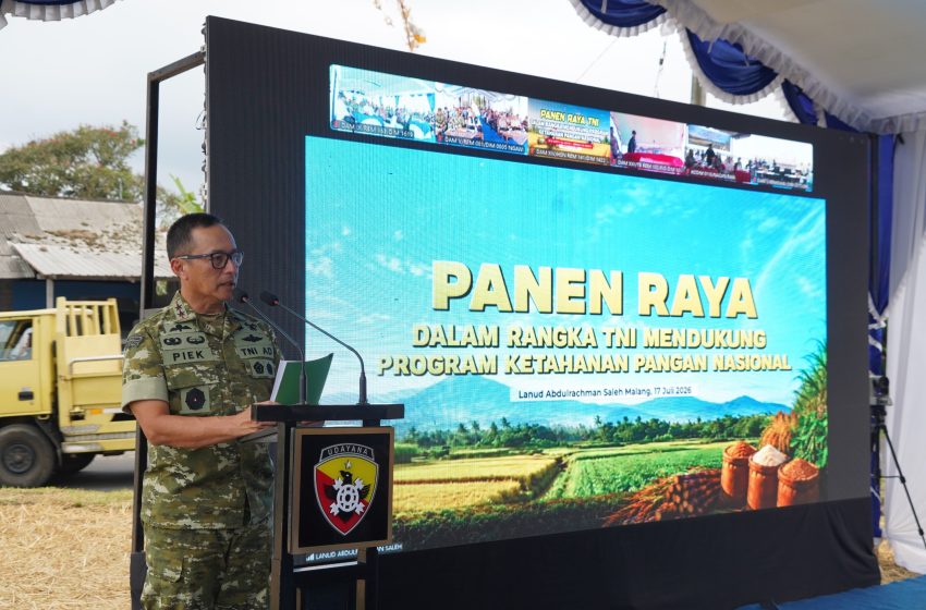  Dukung Swasembada Pangan, Pangdam IX/Udayana Pimpin Panen Raya Padi Serentak di Tabanan