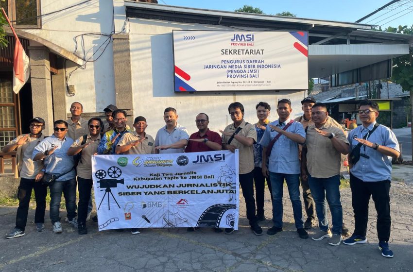  Perluas Wawasan Jurnalistik Pariwisata, Puluhan Wartawan Aswat Kalsel Lakukan Kaji Tiru ke JMSI Bali