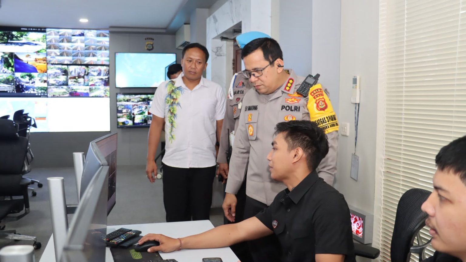 Kawal KTT Polusi Asap Lintas Batas, Polda Bali Optimalkan 91 Command Center ITDC Nusa Dua