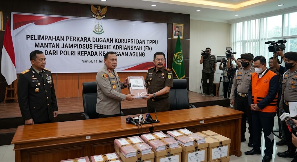 Babak Baru Kasus Korupsi Kakap: Polri Resmi Limpahkan Kasus Eks Jampidsus Febrie Adriansyah ke Kejagung