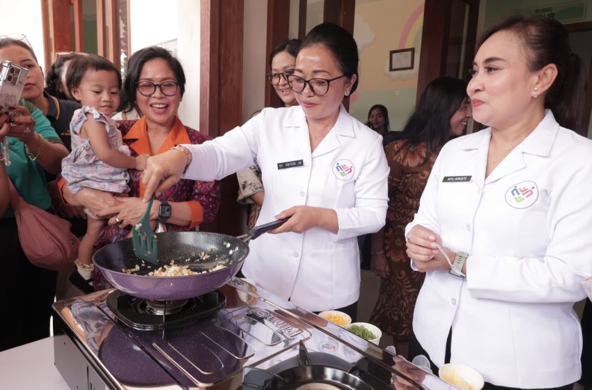  Tekan Angka Stunting, Pemkot Denpasar Resmikan Dapur Abhipraya dan Program Orang Tua Asuh