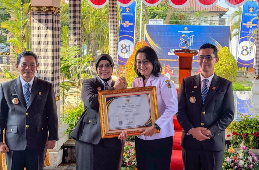  Raih Nilai Sempurna 100, Pemkot Denpasar Sabet Dua Penghargaan Bidang Hukum Tahun 2026