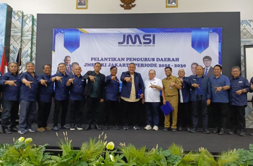  Pengurus JMSI DKI Jakarta Resmi Dilantik, Teguh Santosa Tekankan Kolaborasi dan Pers Berkualitas