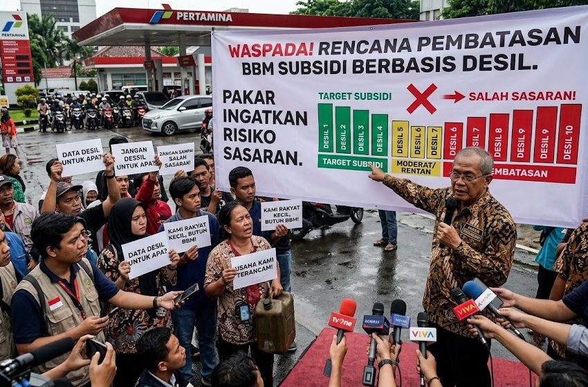  Rencana Pembatasan BBM Subsidi Berbasis Desil Menuai Sorotan, Pakar Ingatkan Risiko Salah Sasaran